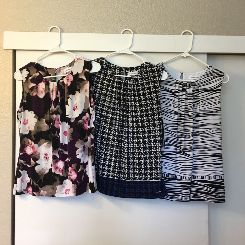 Calvin Klein dress tops
